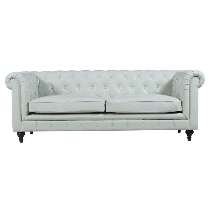 Tufted Leather Chesterfield Sofa & Reviews Joss & Main